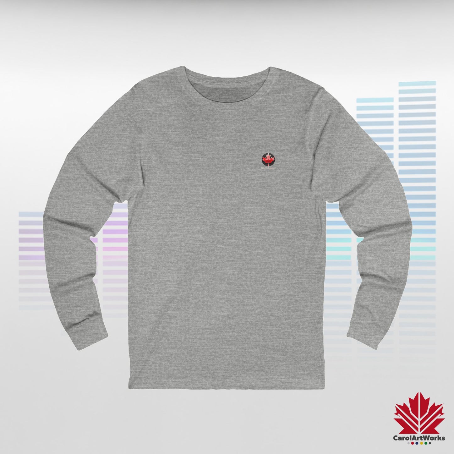 "NorthSound" Unisex Long Sleeve Tee - Long Sleeves, Lasting Tunes
