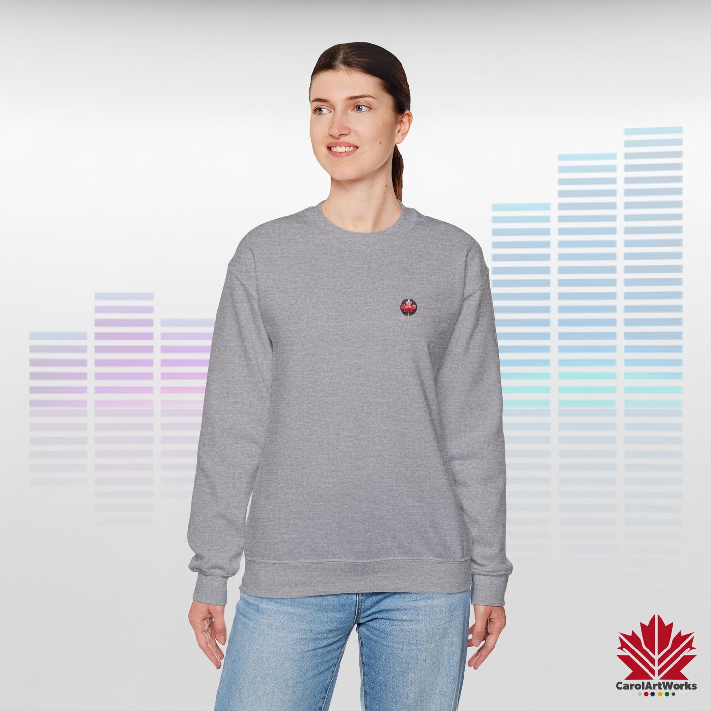 "NorthSound" Unisex Sweatshirt - Cozy Canadian Vibes