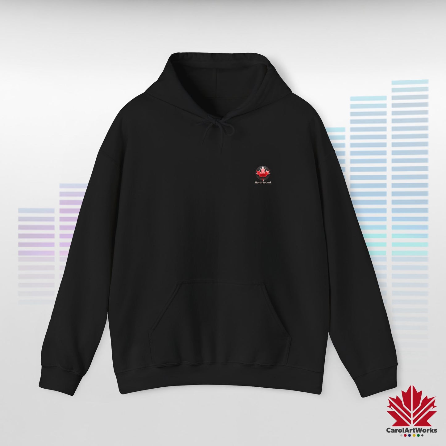 "NorthSound" Unisex Hoodie - The Beat of Canada in Cozy Comfort