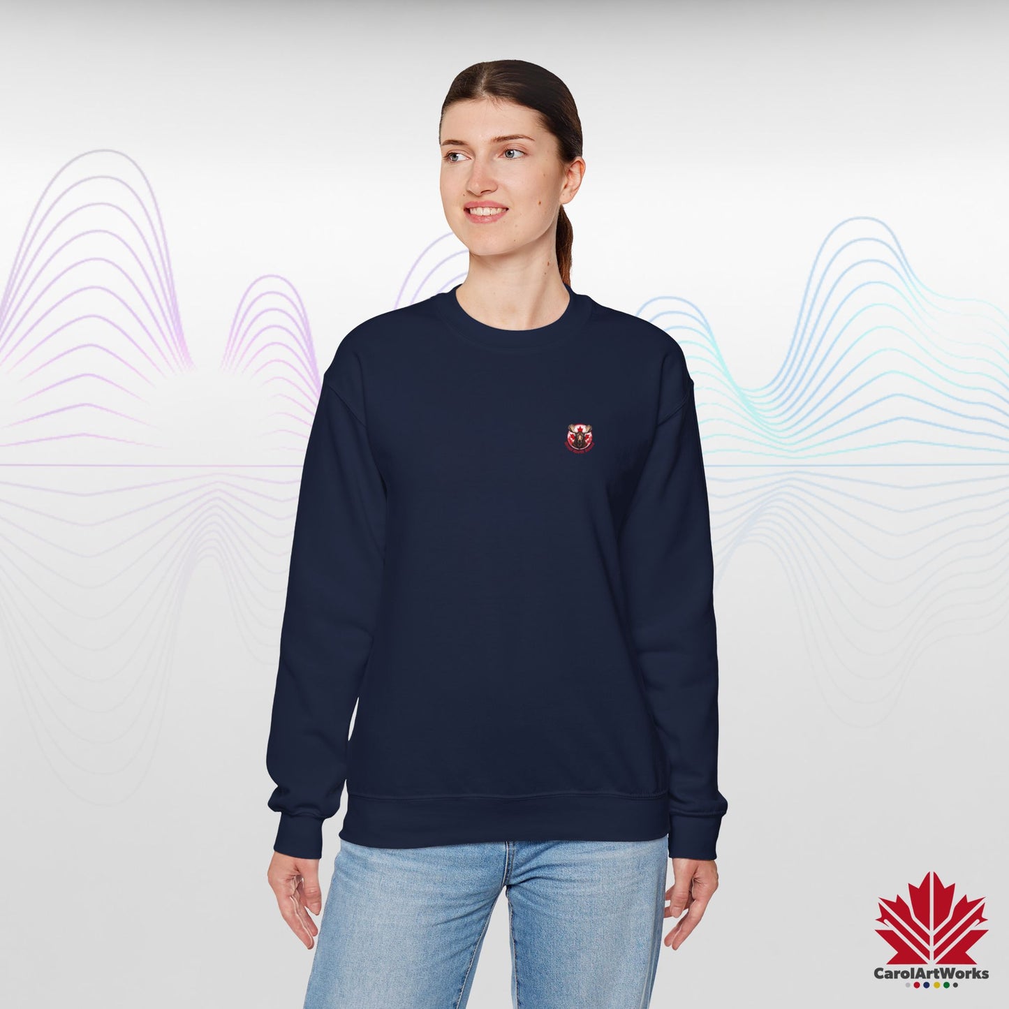 "Great North Sound" True North Soundwaves Sweatshirt