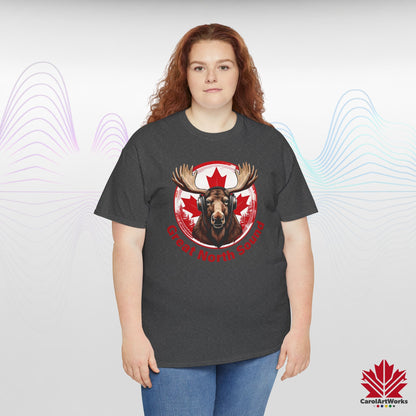 "Great North Sound" True North Sound Moose Tee