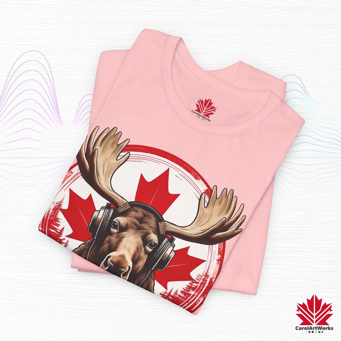 "Great North Sound" True North Sound Unisex Short Sleeve Tee - Maple Beats and Style