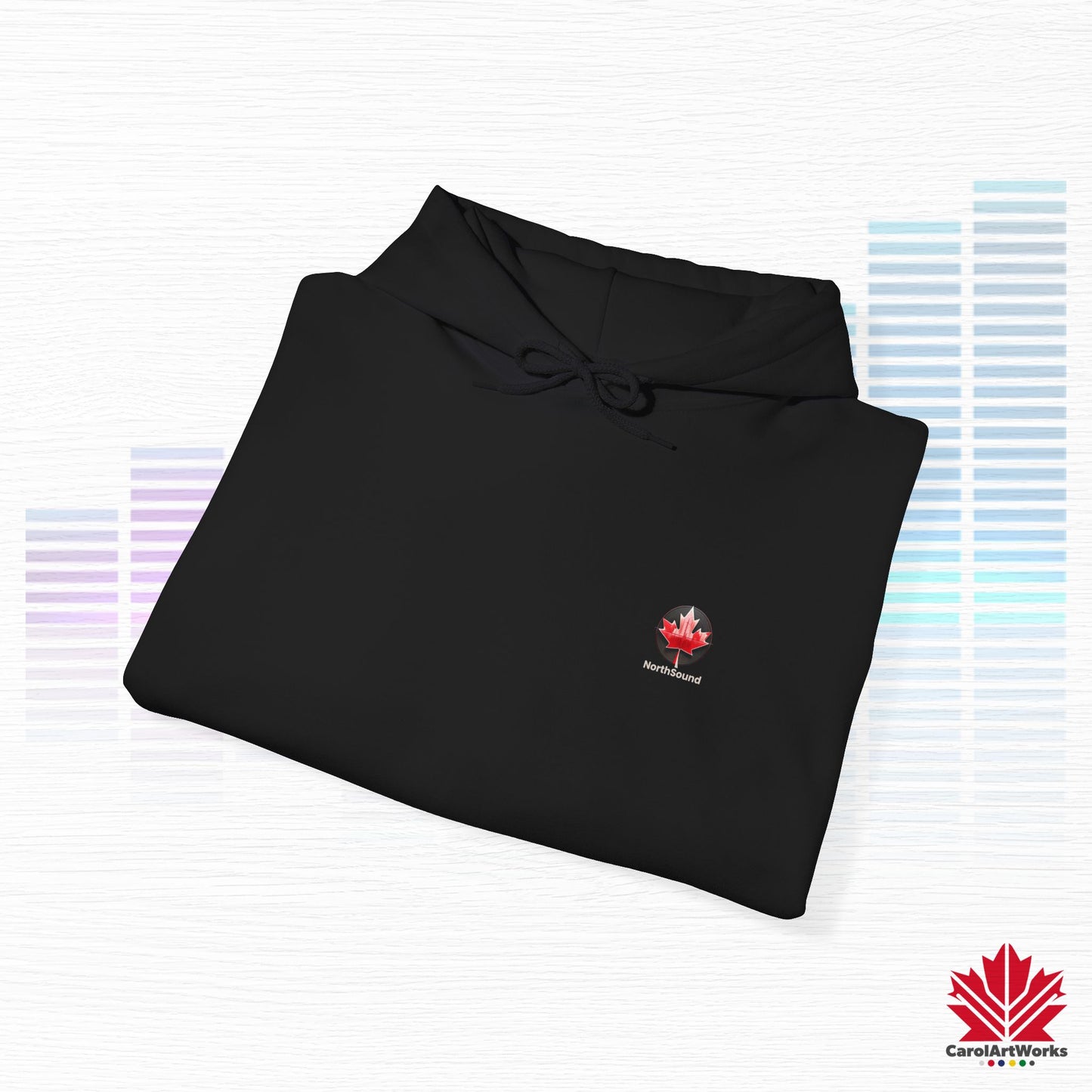 "NorthSound" Unisex Hoodie - The Beat of Canada in Cozy Comfort