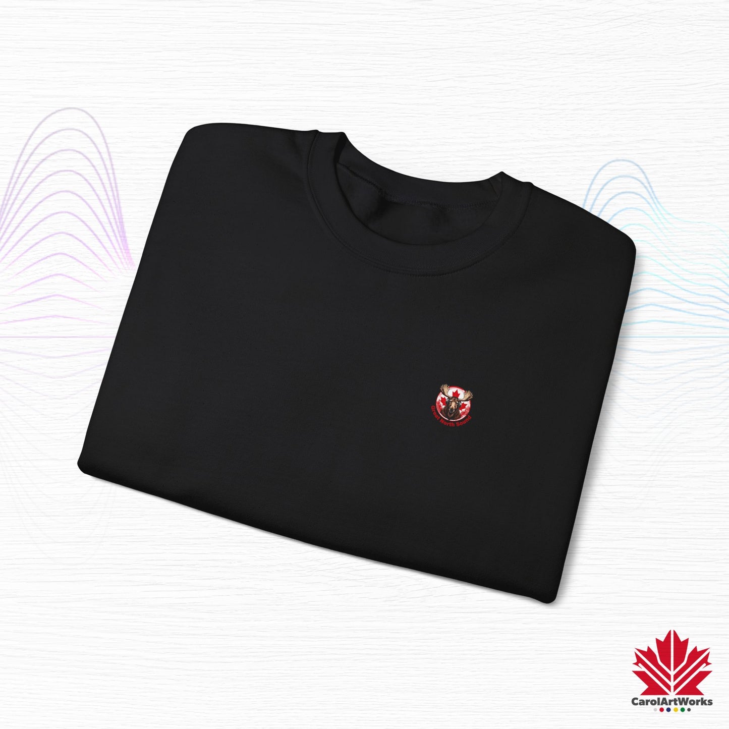 "Great North Sound" True North Soundwaves Sweatshirt