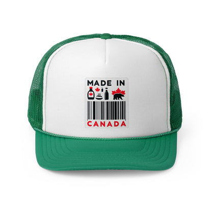 “Made in Canada” Canadian Pride Trucker Cap – Perfect for Outdoors and Celebrations