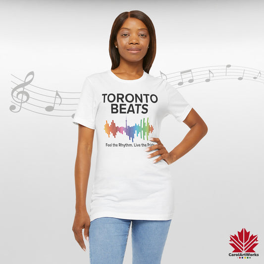 T-shirt premium Toronto Beats – Fort. Fier. Ambiance toute la journée.