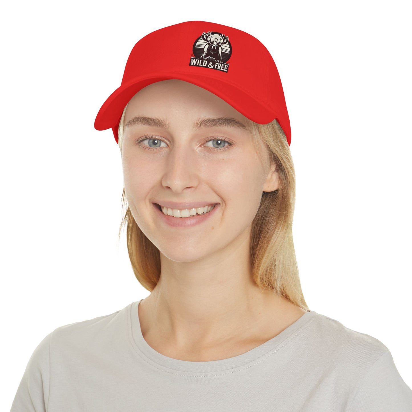 “Wild & Free” Baseball Cap – Outdoor Hat for Adventurers