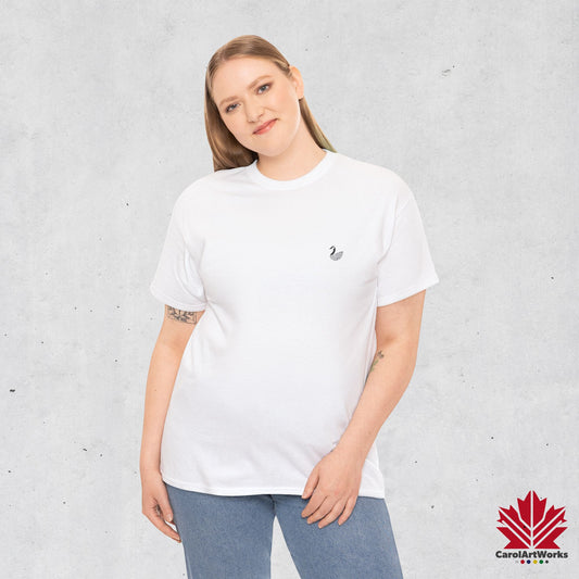 scandinavian minimalistic CANADA GOOSE Design Unisex Cotton Tee – Soft and Comfortable Everyday Wear