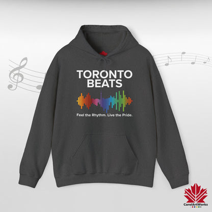 Sweat à capuche Toronto Beats – Bruyant dehors. Chaud dedans.