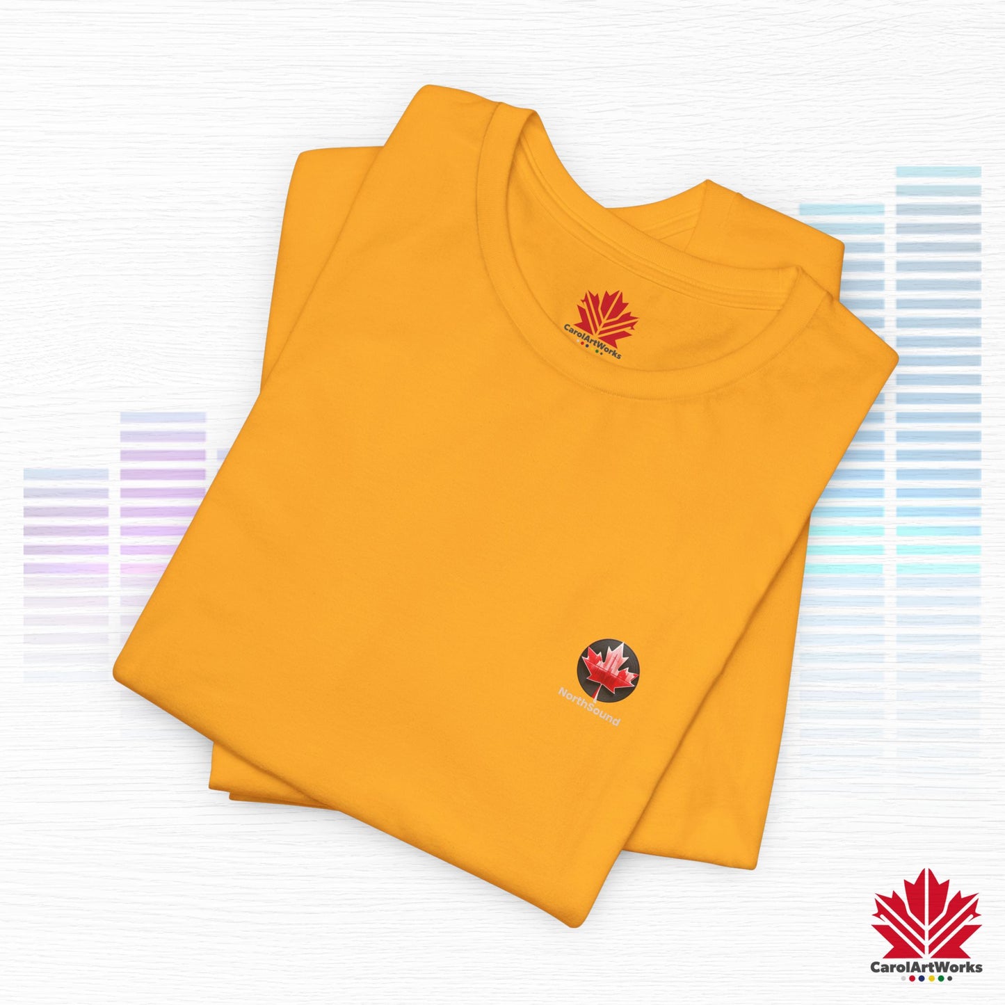 "NorthSound" Unisex Short Sleeve Tee - Wear the Sound of Canada