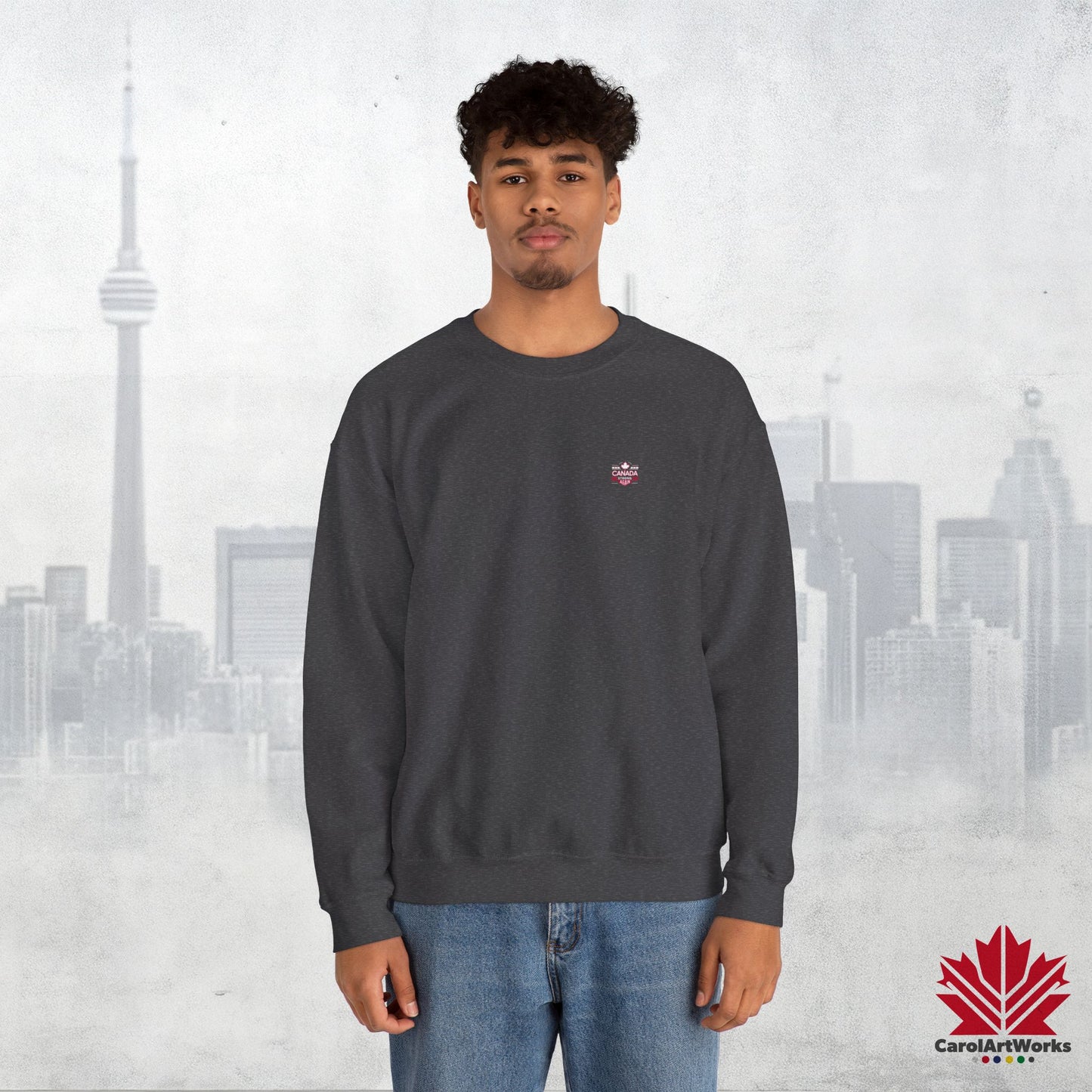 “Canada Strong Again” Unisex Sweatshirt – Wear Your Pride, Bold and Patriotic!