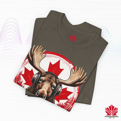 "Great North Sound" True North Sound Unisex Short Sleeve Tee - Maple Beats and Style