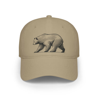 scandinavian minimalistic BEAR Design Baseball Cap – Casual Outdoor Style