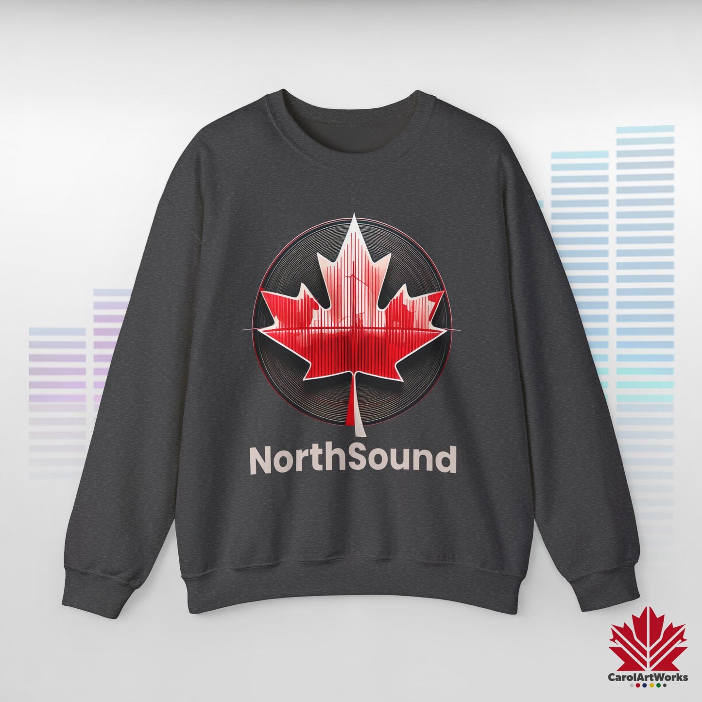 "NorthSound" Unisex Sweatshirt - Cozy Canadian Vibes