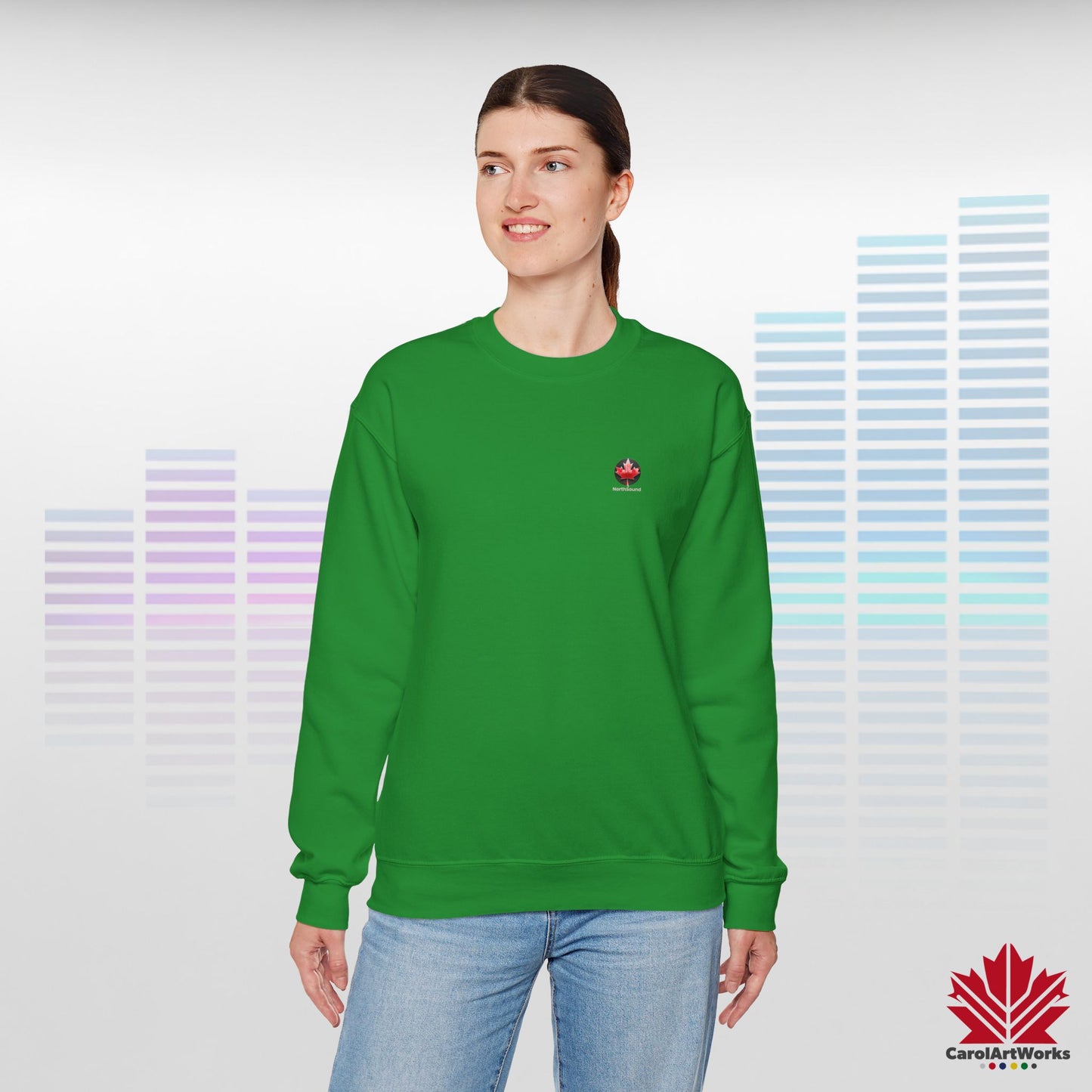 "NorthSound" Unisex Sweatshirt - Cozy Canadian Vibes