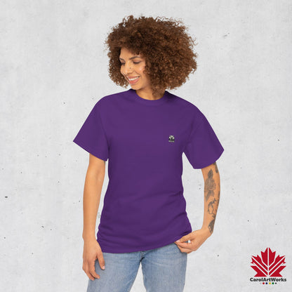 “Wild & Free” Unisex Cotton Tee – Nature Inspired Graphic T-Shirt