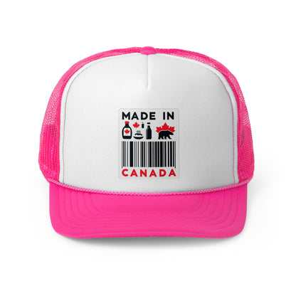 “Made in Canada” Canadian Pride Trucker Cap – Perfect for Outdoors and Celebrations