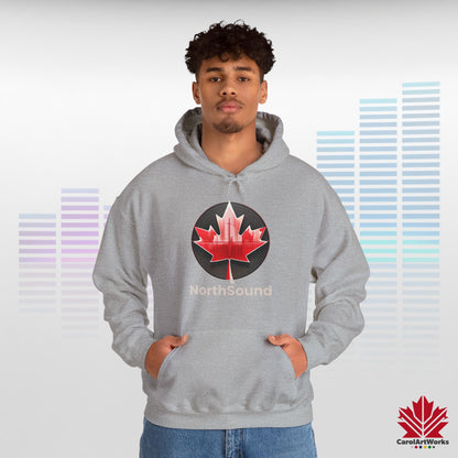"NorthSound" Unisex Hoodie - The Beat of Canada in Cozy Comfort