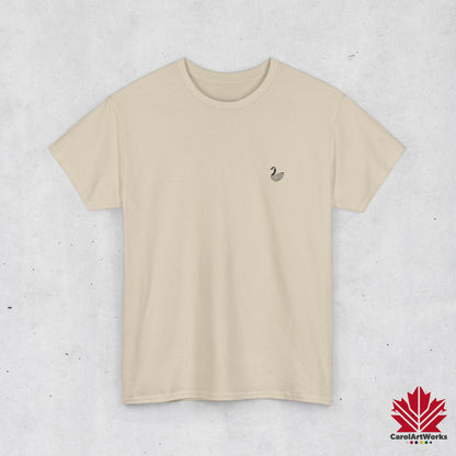 scandinavian minimalistic CANADA GOOSE Design Unisex Cotton Tee – Soft and Comfortable Everyday Wear