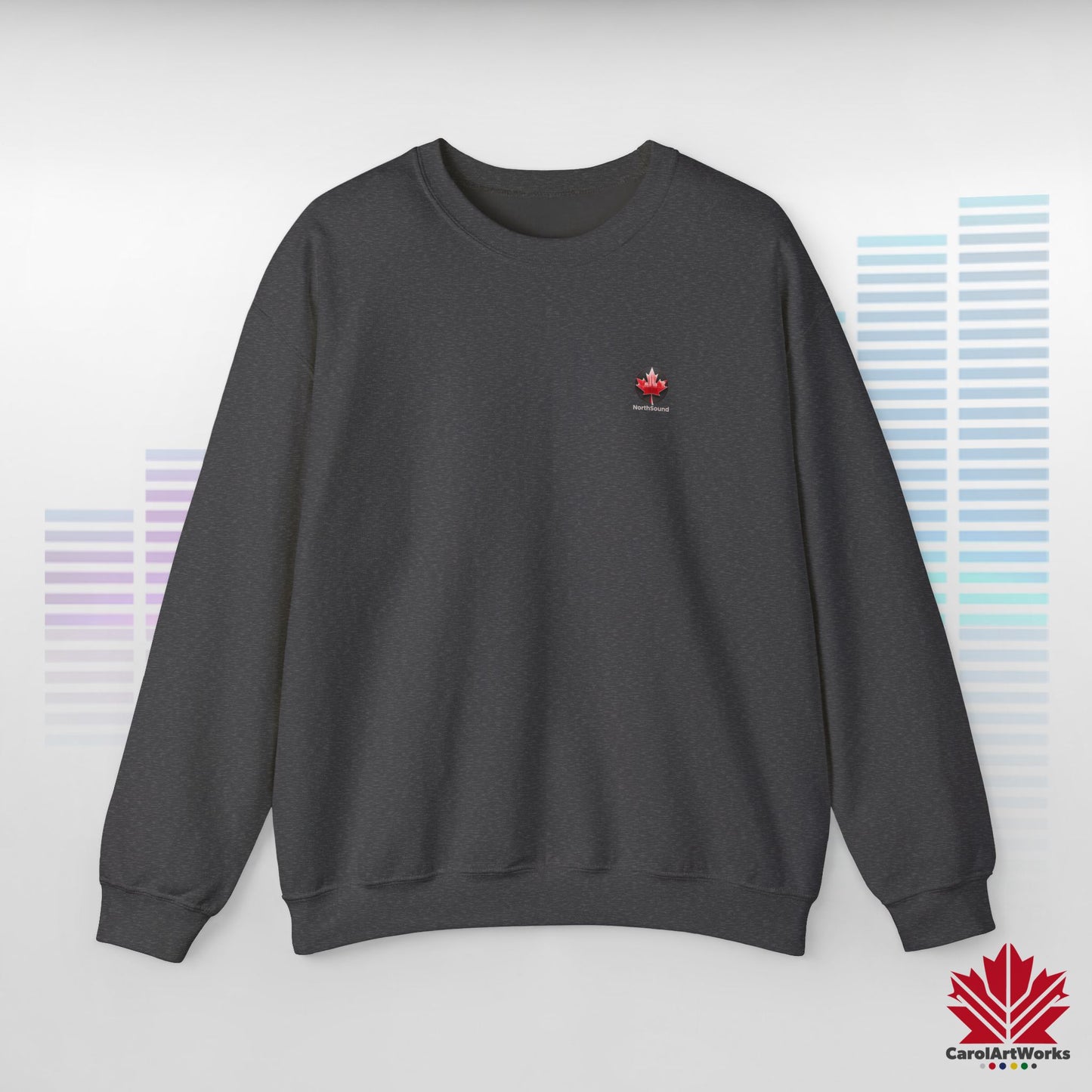 "NorthSound" Unisex Sweatshirt - Cozy Canadian Vibes