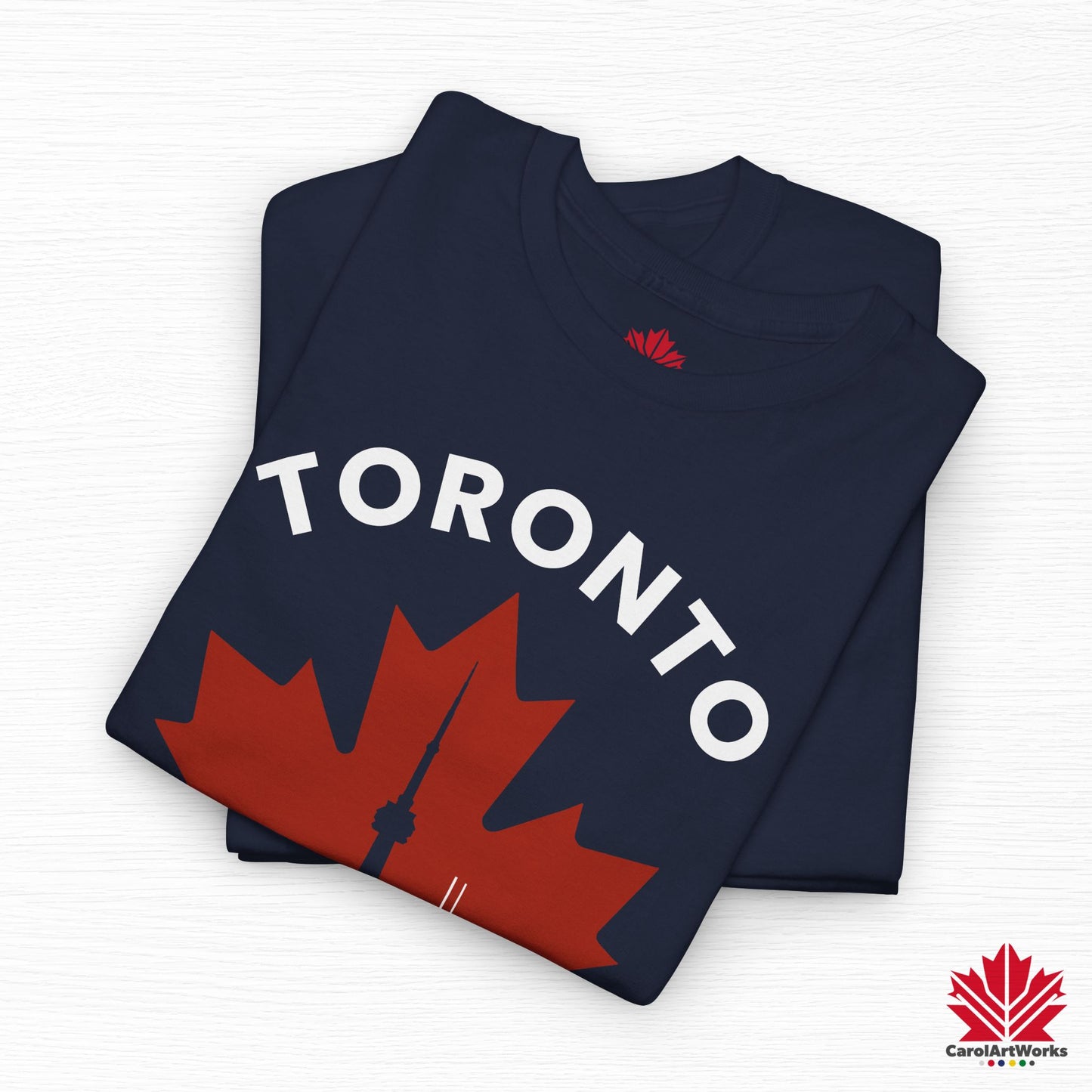 Toronto Leafline Cotton Tee for Urban Pride Vibes