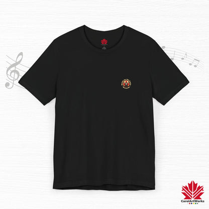 “Moose on the Loose Records” Unisex Short Sleeve Tee – A Hit for Every Playlist
