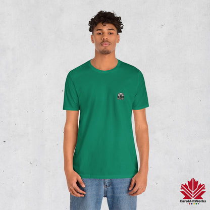 “Wild & Free” Unisex Short Sleeve Tee – Nature Inspired Graphic T-Shirt