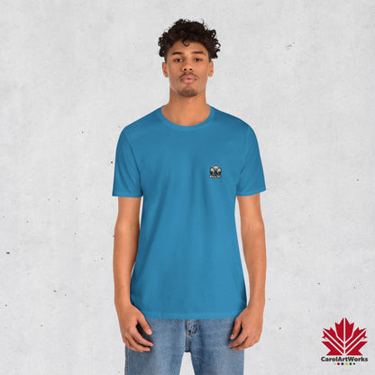 “Wild & Free” Unisex Short Sleeve Tee – Nature Inspired Graphic T-Shirt