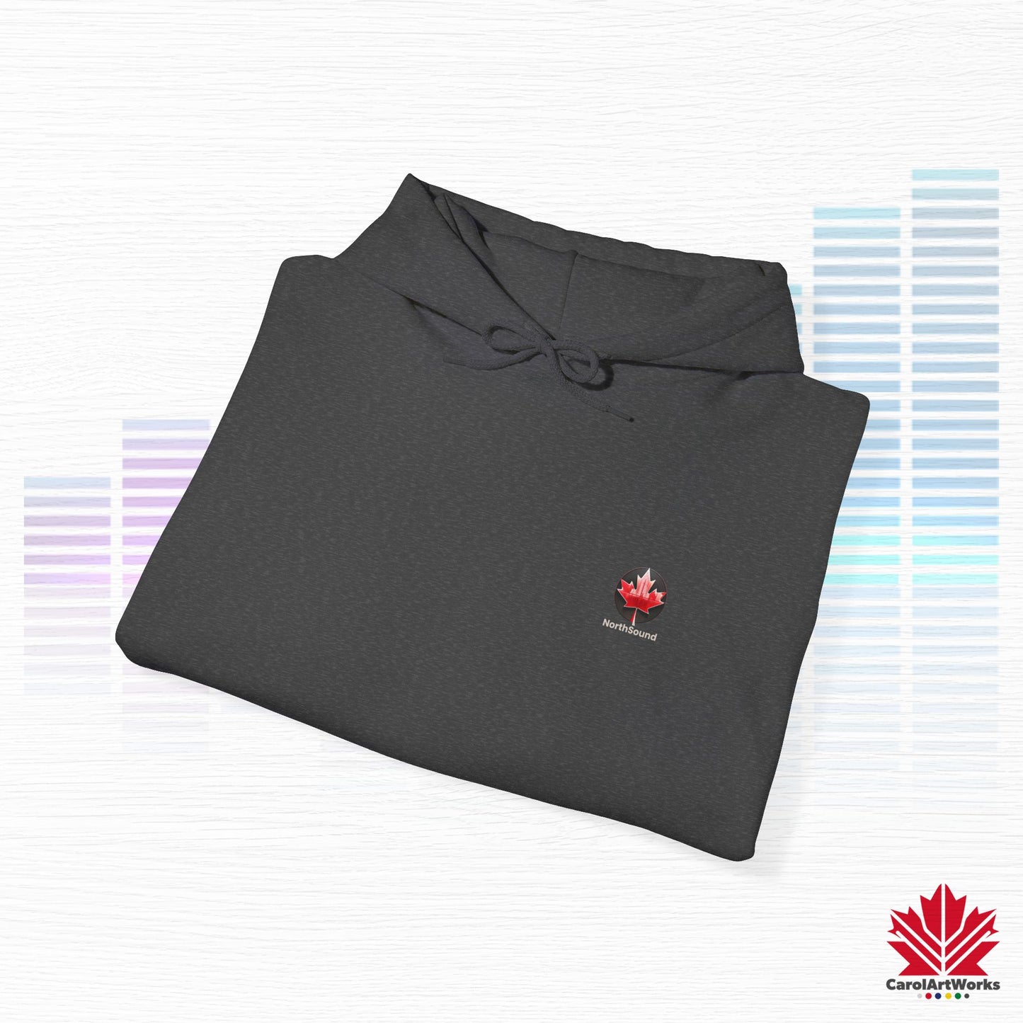 "NorthSound" Unisex Hoodie - The Beat of Canada in Cozy Comfort