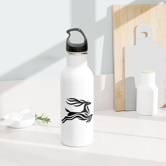 scandinavian minimalistic Design DEER Steel Water Bottle – Adventure & Nature Inspired Drinkware