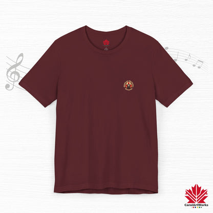 “Moose on the Loose Records” Unisex Short Sleeve Tee – A Hit for Every Playlist