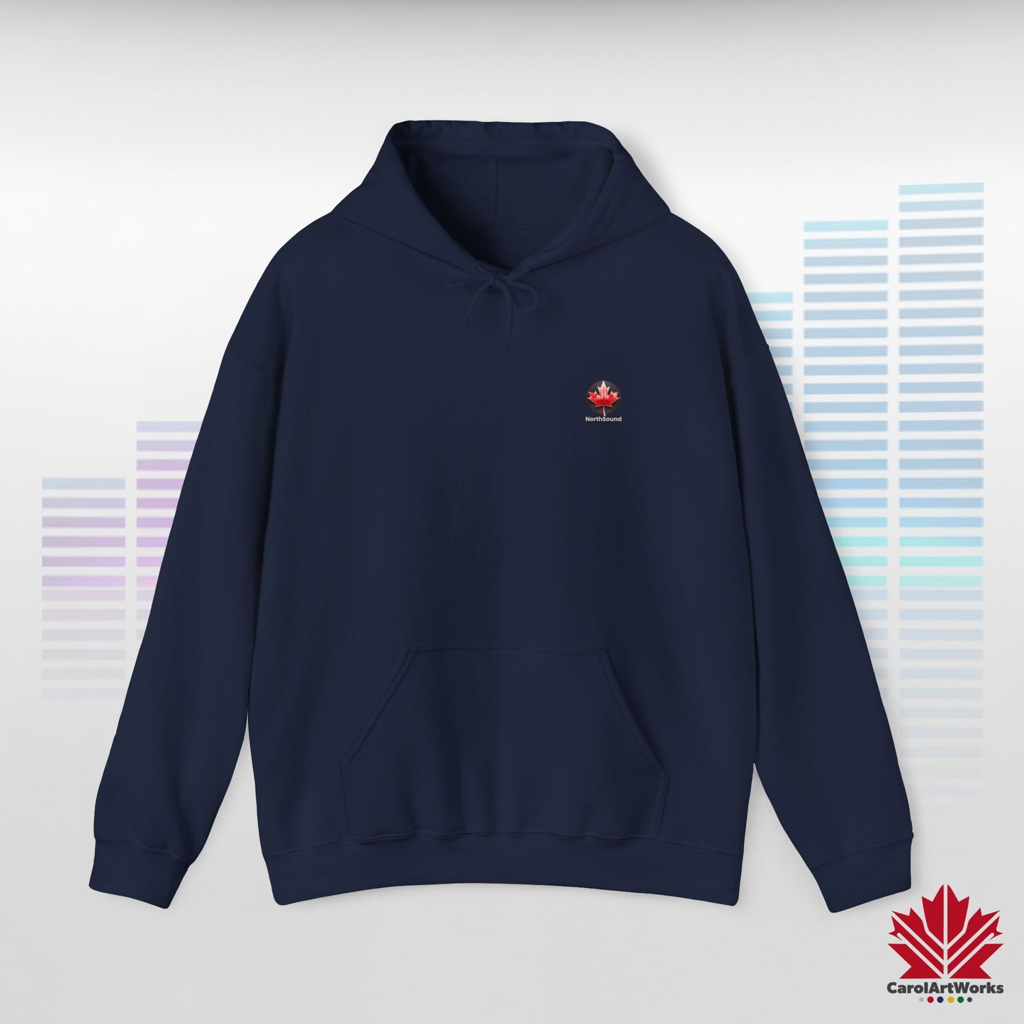 "NorthSound" Unisex Hoodie - The Beat of Canada in Cozy Comfort
