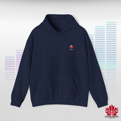 "NorthSound" Unisex Hoodie - The Beat of Canada in Cozy Comfort