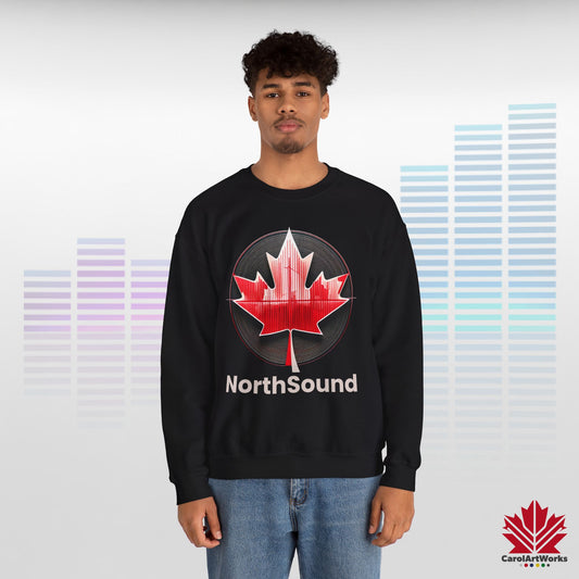 "NorthSound" Unisex Sweatshirt - Cozy Canadian Vibes