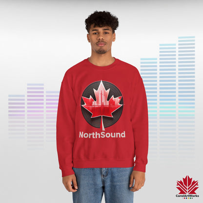 "NorthSound" Unisex Sweatshirt - Cozy Canadian Vibes