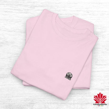 “Wild & Free” Unisex Cotton Tee – Nature Inspired Graphic T-Shirt