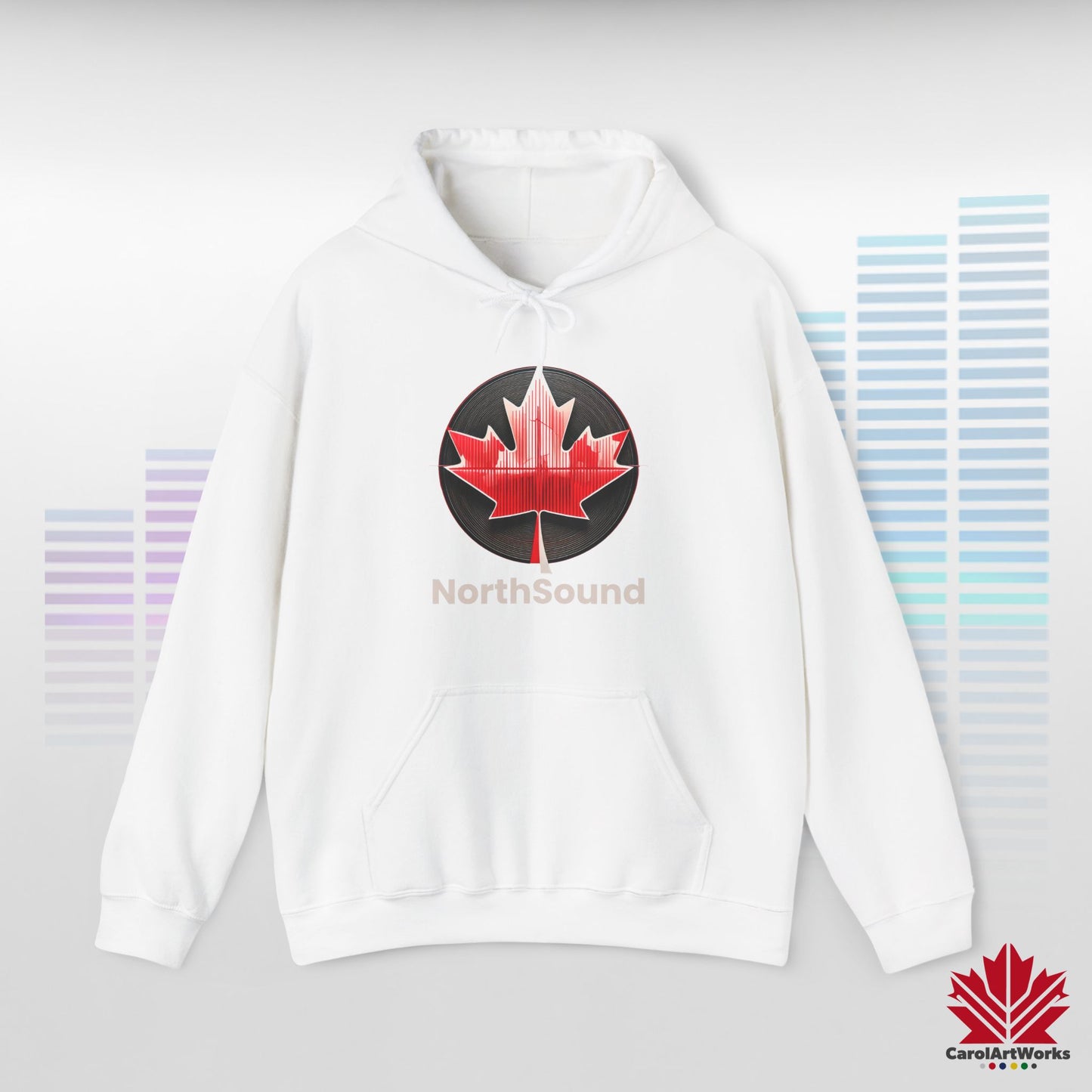 "NorthSound" Unisex Hoodie - The Beat of Canada in Cozy Comfort
