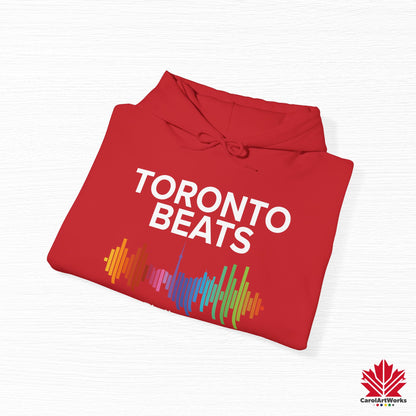 Sweat à capuche Toronto Beats – Bruyant dehors. Chaud dedans.