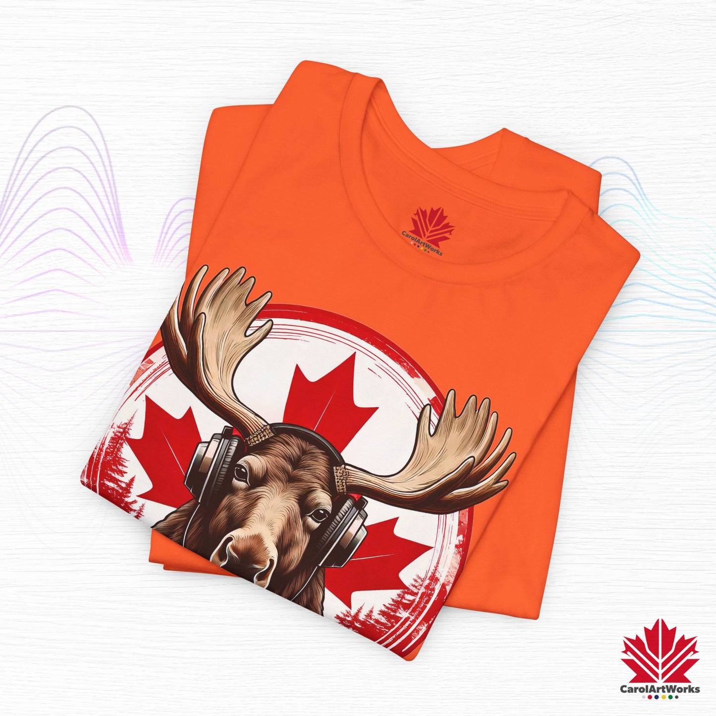 "Great North Sound" True North Sound Unisex Short Sleeve Tee - Maple Beats and Style