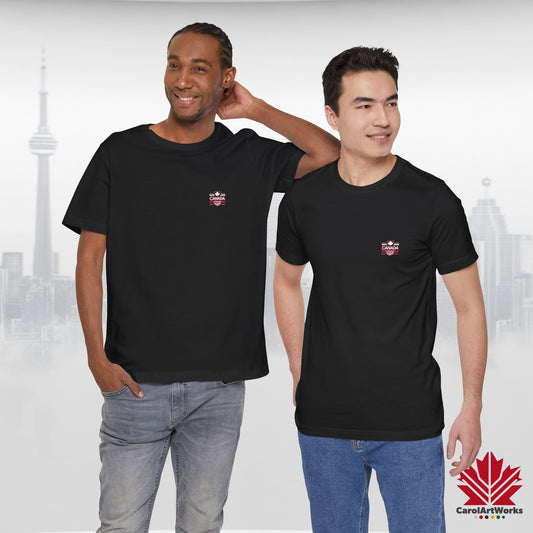 “Canada Strong Again” Unisex Short Sleeve Tee – Comfortable Casual Wear
