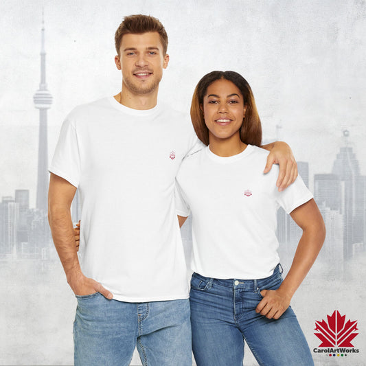 “Canada Strong Again” Unisex Cotton Tee – Comfortable Casual Wear