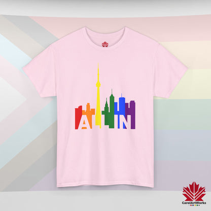 ALL IN – Pride Toronto T-Shirt – Classic Comfort – Unisex Fit – Bold Statement