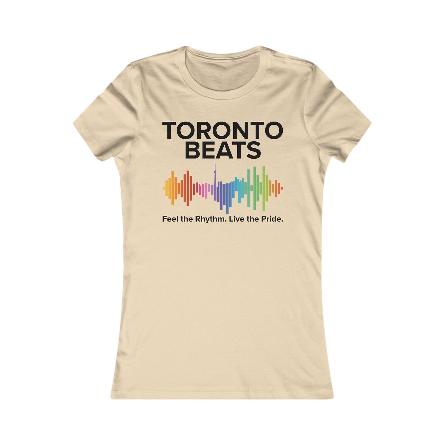 T-shirt préféré des femmes Toronto Beats – Fluidité douce, éclat audacieux.