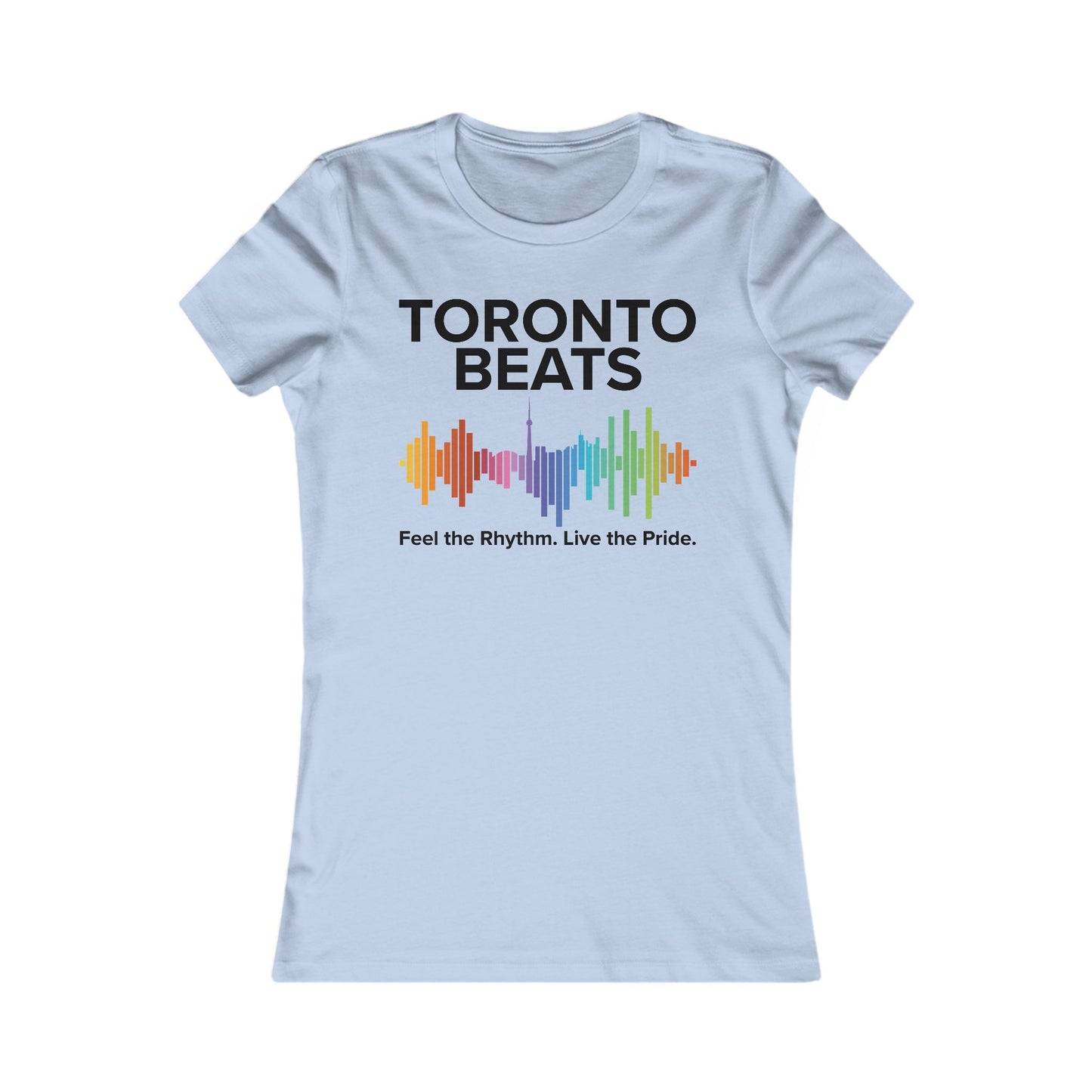 T-shirt préféré des femmes Toronto Beats – Fluidité douce, éclat audacieux.
