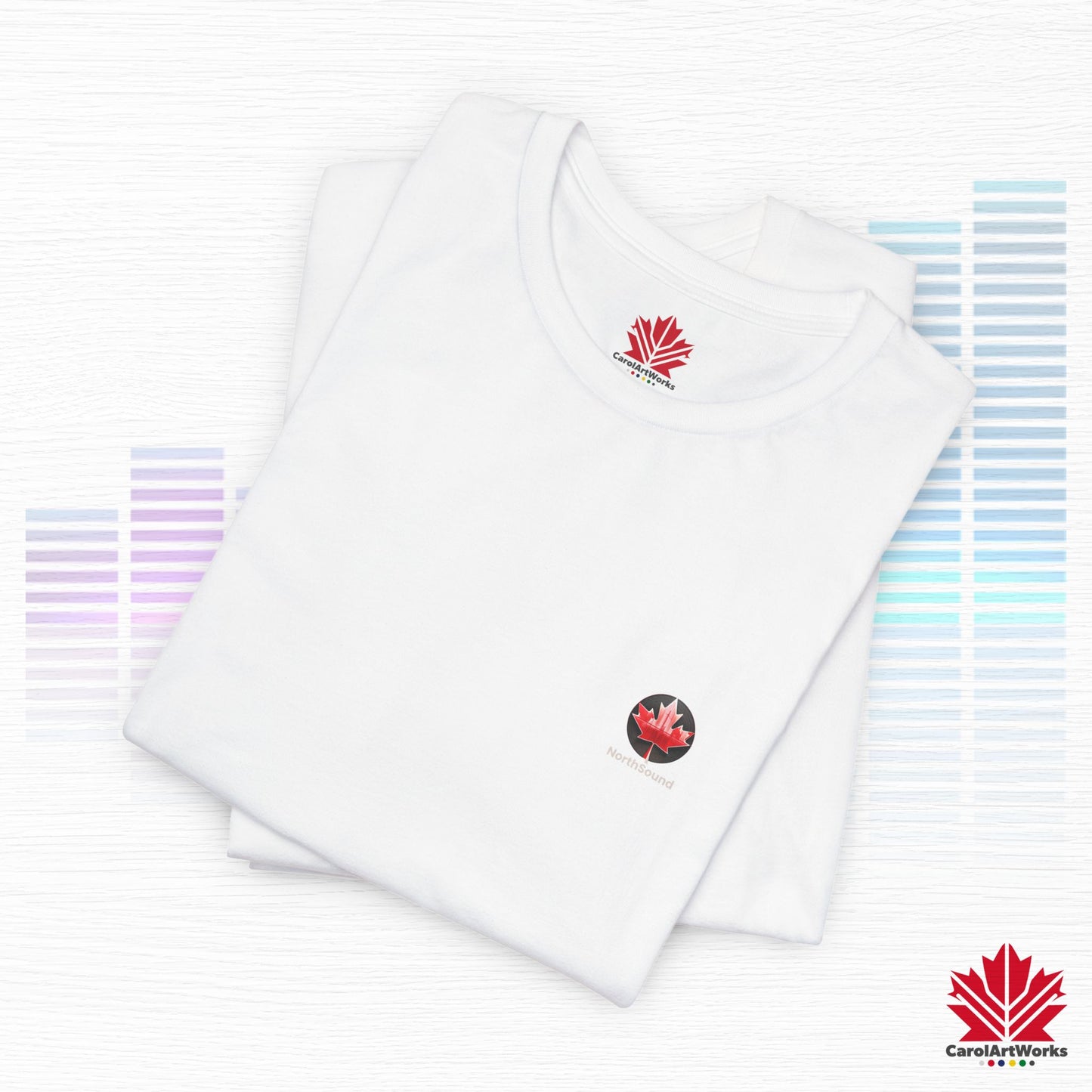 "NorthSound" Unisex Short Sleeve Tee - Wear the Sound of Canada