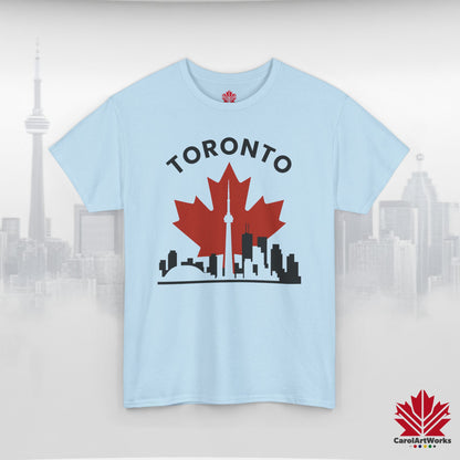 Toronto Leafline Cotton Tee for Urban Pride Vibes