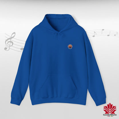 “Moose on the Loose Records” Unisex Hoodie – The Beat of Canada in Cozy Comfort