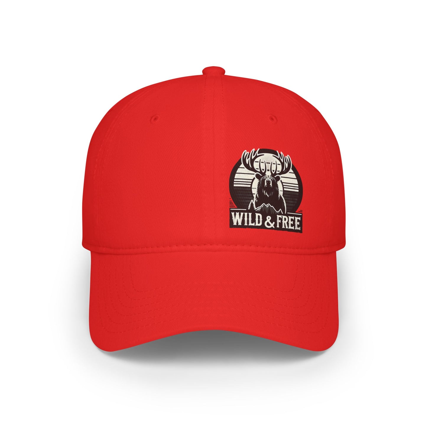 “Wild & Free” Baseball Cap – Outdoor Hat for Adventurers