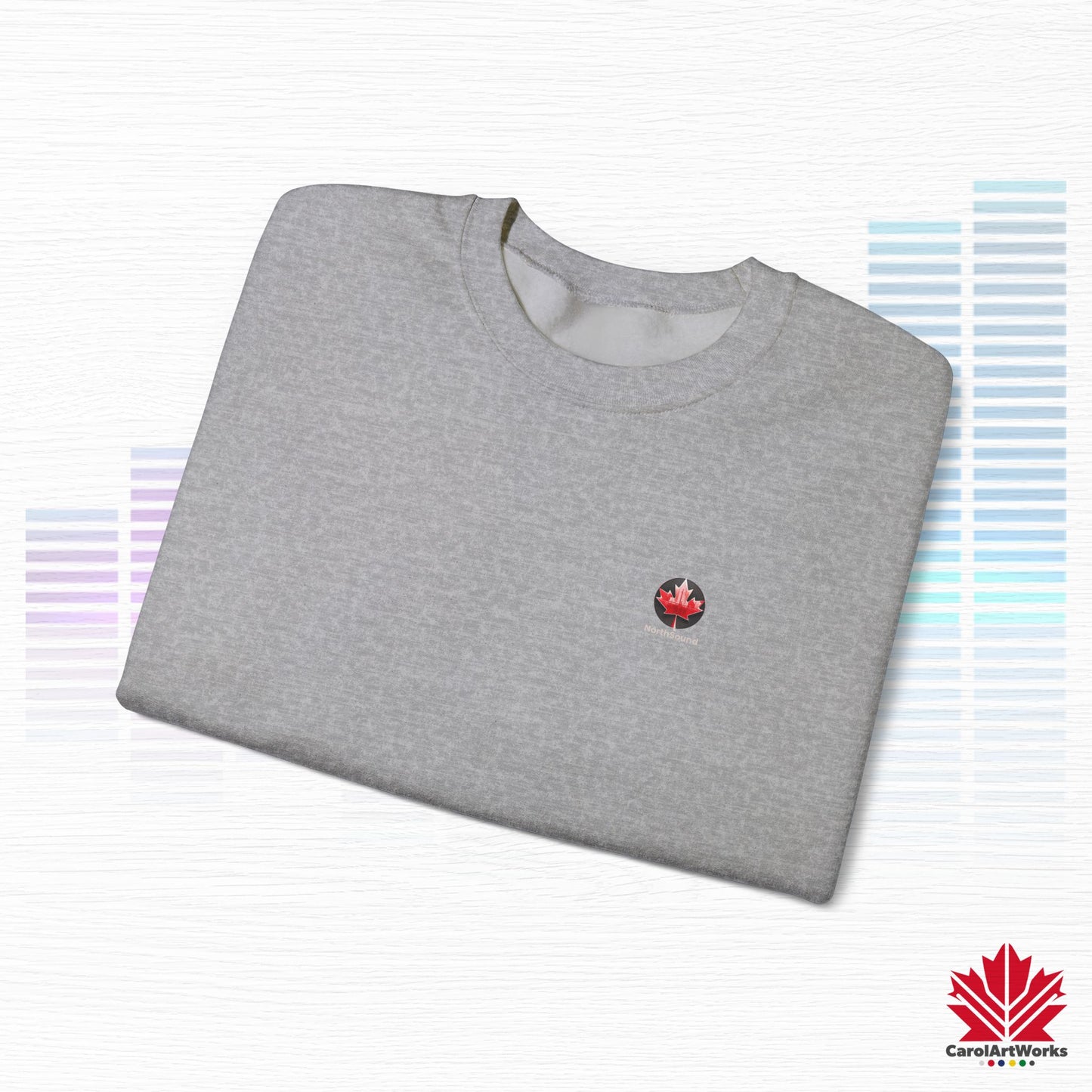 "NorthSound" Unisex Sweatshirt - Cozy Canadian Vibes