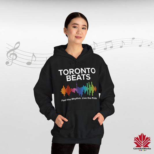 Sweat à capuche Toronto Beats – Bruyant dehors. Chaud dedans.